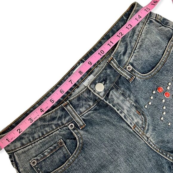 Cache Vintage Y2K Studded Flare Leg Jeans - Picture 5 of 9
